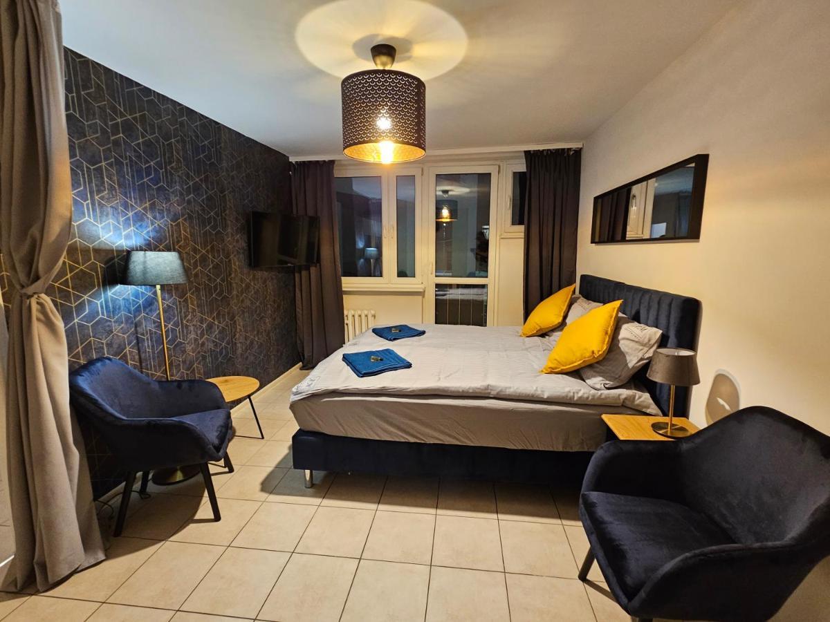 Przytulny Apartament W Centrum Stettino Esterno foto