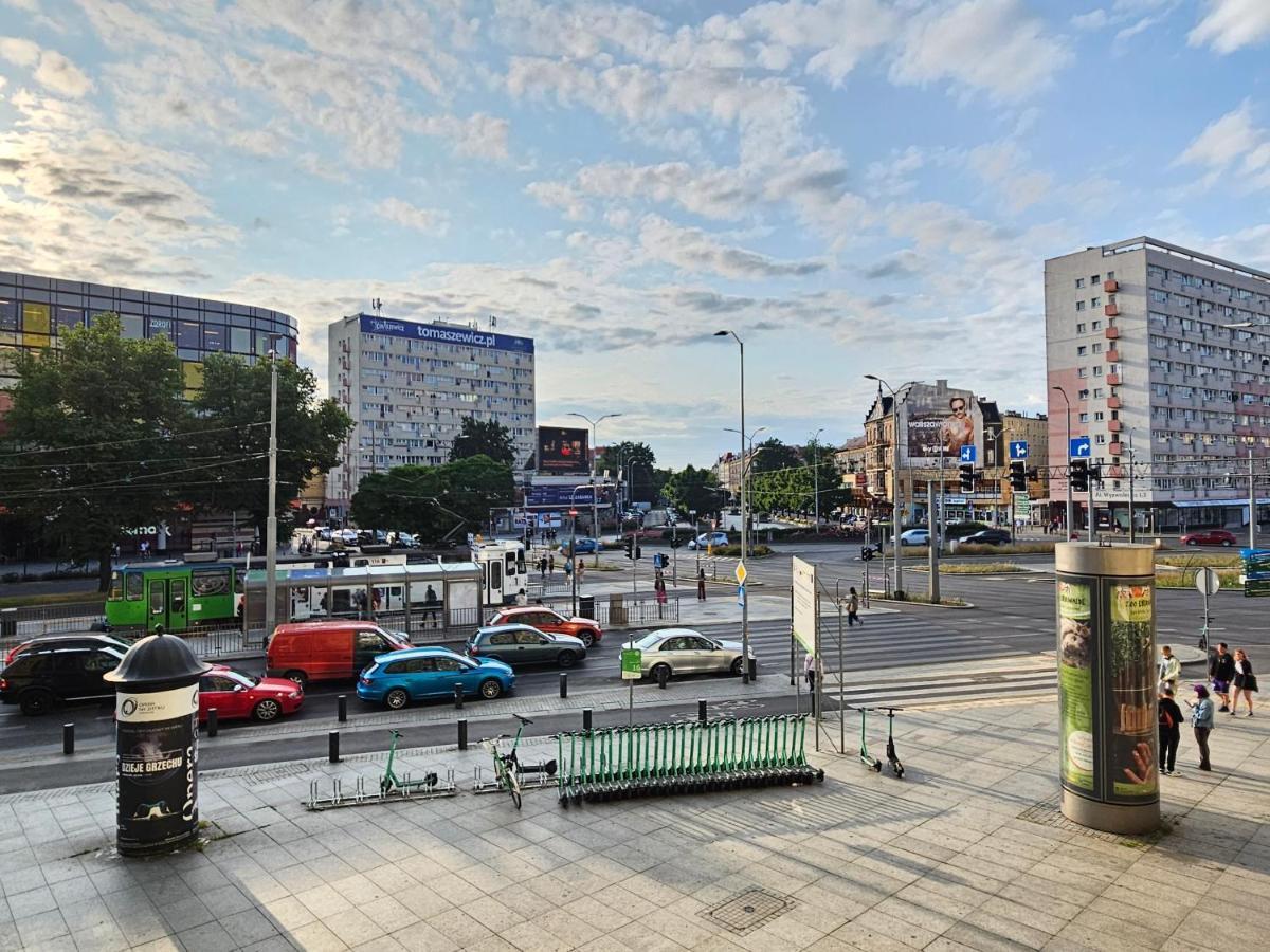 Przytulny Apartament W Centrum Stettino Esterno foto