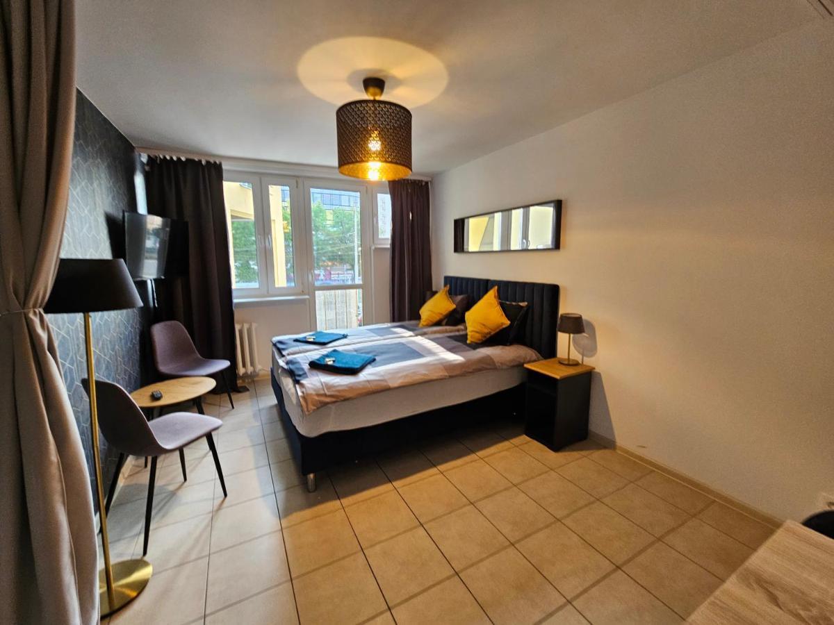 Przytulny Apartament W Centrum Stettino Esterno foto